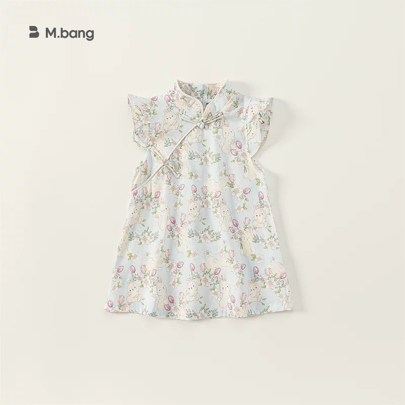 Summer dress, cheongsam, girl's skirt