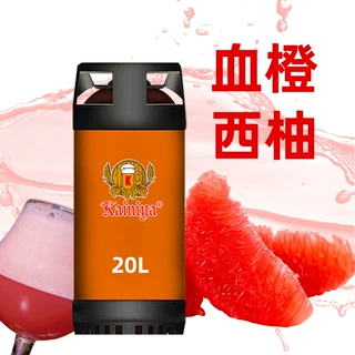 大桶装精酿啤酒OEM贴牌20升血橙小麦果味啤酒定制欢迎考察合作