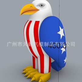 充气卡通充气老鹰鹰模型鹰卡通动物模型动物卡通广告卡通广告模型