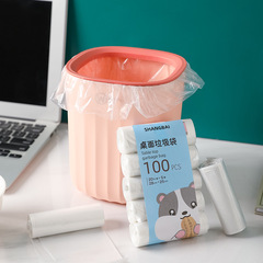 Desktop garbage bags, household small trash cans, car-mounted disposable mini plastic bags