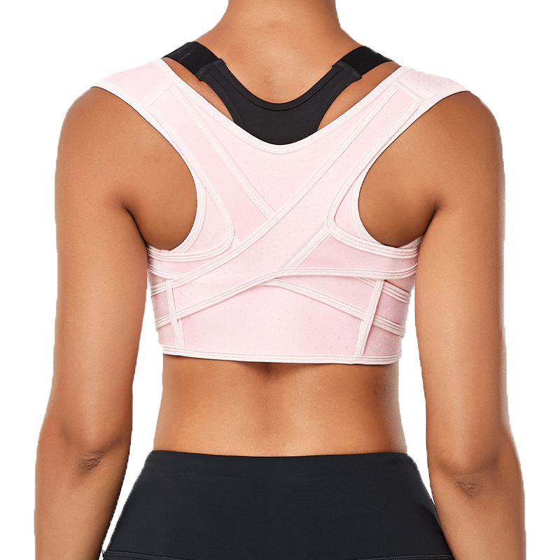 防驼背矫正带 学生成人站姿坐姿脊椎背部矫姿带男女适用