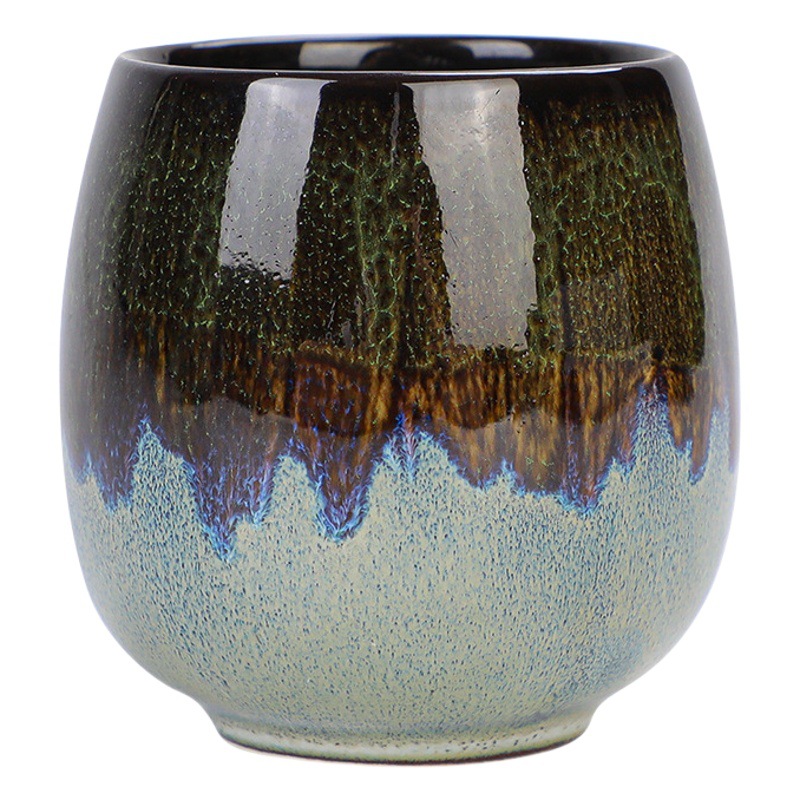 Transfronterizo exclusivo 80ml horno de cerámica cambio concentrado taza de café pequeño tamaño creativo mano más caliente espíritus maestro taza de té entrega