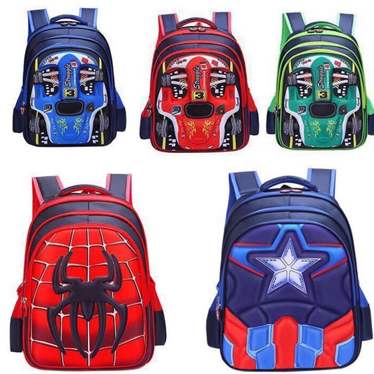 New Cartoon primary school student schoolbag boys children backpack girls Grade 1-6 Cross-border 3D hard shell backpack