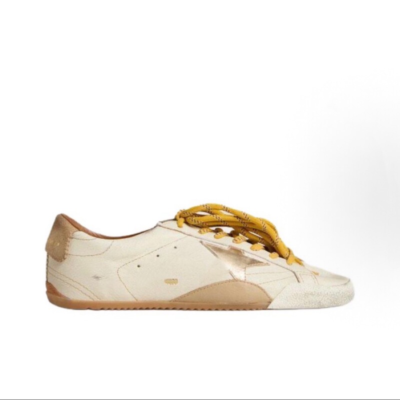 True-Star Series 2025 Spring/Summer New Retro Leather Handmade Old Small Dirty Shoes Men's and Women's Casual Board Shoes