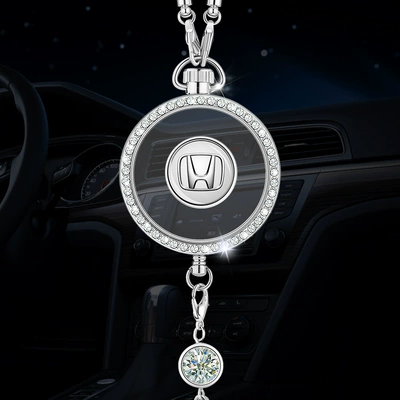 Car Hangings, Aromatherapy Car Accessories, Long-Lasting | Car hanging - honda-zhou-drill-drop-glue-pendant-with-a-bottle-of-sea-perfume