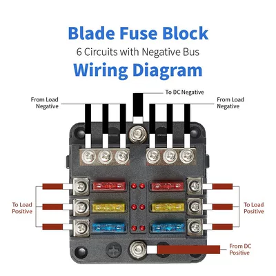12V Fuse 6-Way with: Other Car Modifications