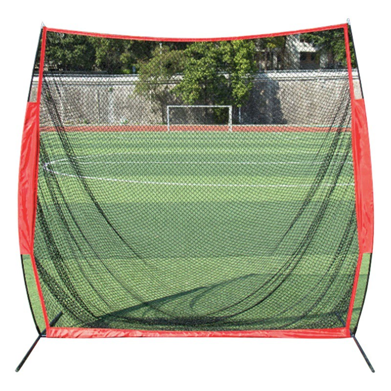 Прямая поставка с фабрики 7*7 футов портативная многофункциональная сетка на открытом воздухе в помещении бейсбольная сетка, блокирующая кувшин, тренировочная забастовочная сетка