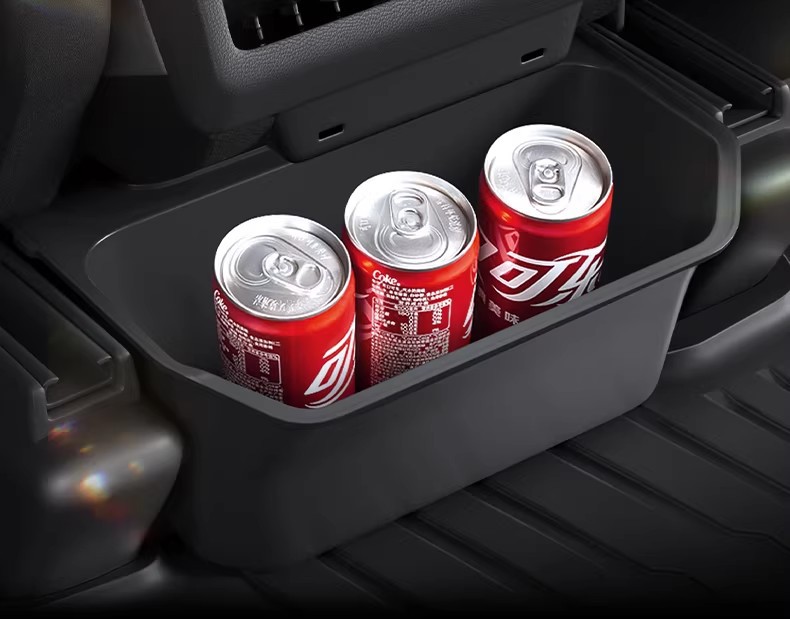Suitable for the Updated Version of Tesla Model Y Armrest Box, Central Control Rear Storage Box, Storage Box, Car-Mounted Trash Can Wholesale