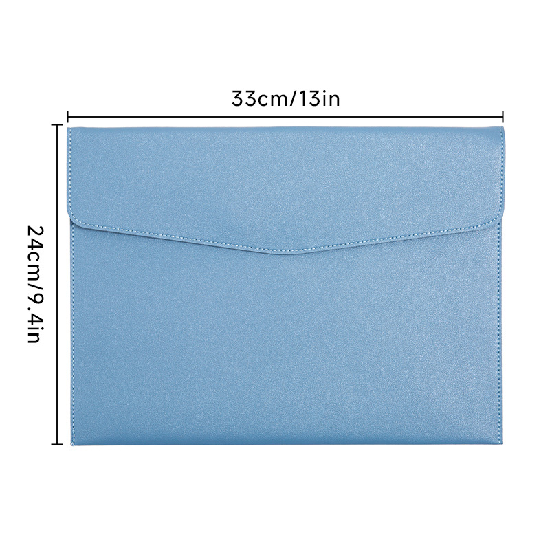 [휴대용 없음] 나파 패턴 서류가방-블루