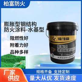 室内外钢结构防火涂料 水性油性膨胀型钢结构防火涂料 防火漆