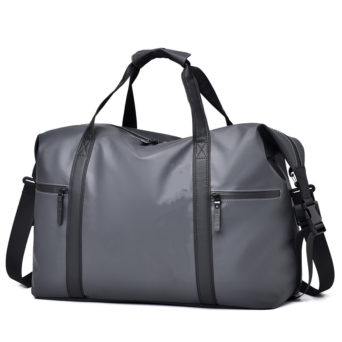 Bolsa de viaje transfronteriza resistente al desgaste, bolso de viaje para hombres, bolso de ejercicio de larga capacidad, logotipo fijo