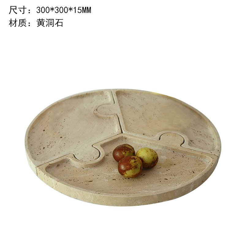 Mei leopardo retrógrado viento silencioso mármol decoración de geometría modelo de casa garra de pollo decoración de paleta de mármol