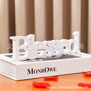 �羳��ƷBlessed�¿�������b�Ӣ����ĸPVC�[����ˇƷ