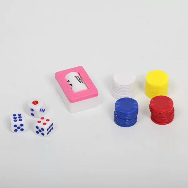 Mahjong special accessories: wind direction dealer, chips, dice, English north-south-east-west direction dealer dice accessories