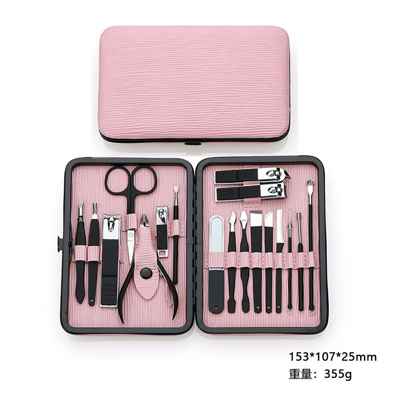 Spot cortaúñas juego de cortaúñas manicura kit de manicura juego completo de cortaúñas fabricante de tijeras para la piel muerta de acero inoxidable