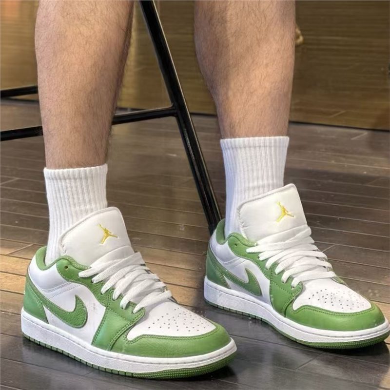 莆田純正 AJ1 ロートップアッシュバスケットボールシューズアッシュ郭アレン男性と女性のスポーツシューズクロスボーダー卸売|undefined