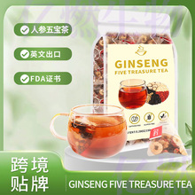 Ginseng Five Treasure Tea�˅��匚��5g*30���I��ɣ����轲�����
