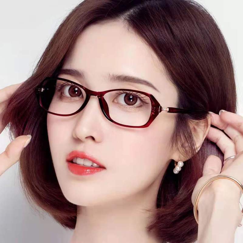 2025年新型TRブルーライトカット老眼鏡女性用おしゃれシンプル韓国風プレーンメガネ保護メガネメーカー卸売|undefined