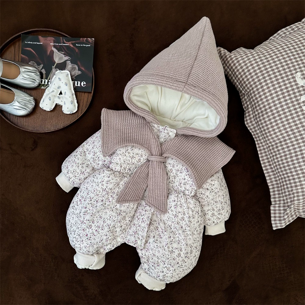 Зимнее хлопковое пальто для девочек