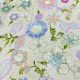 NEW New Multicolor Floral Embroidered Fabric European and American Bridal Dress Cheongsam Sequins Beaded Embroidered Wedding Dress Fabric