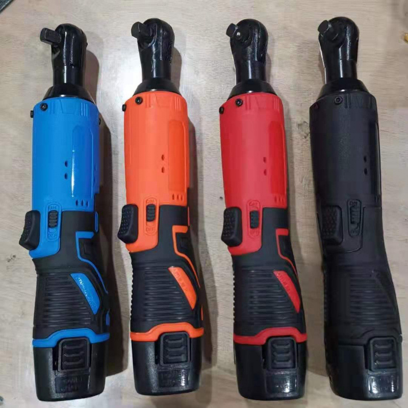 跨境锂电棘轮扳手亚马逊90度直角扳手大扭力新品电动棘轮扳手批发