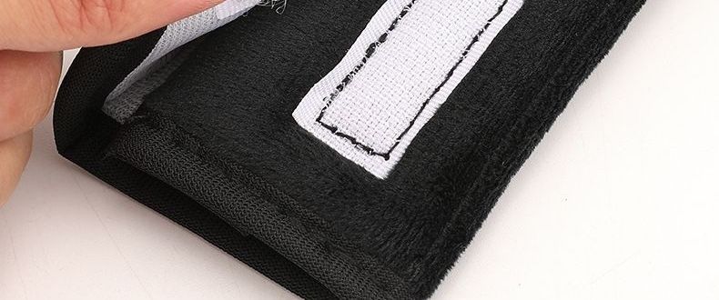 Seatbelt shoulder pad protector for car use, anti-chafing and anti-pressure, soft and comfortable canvas shoulder pad