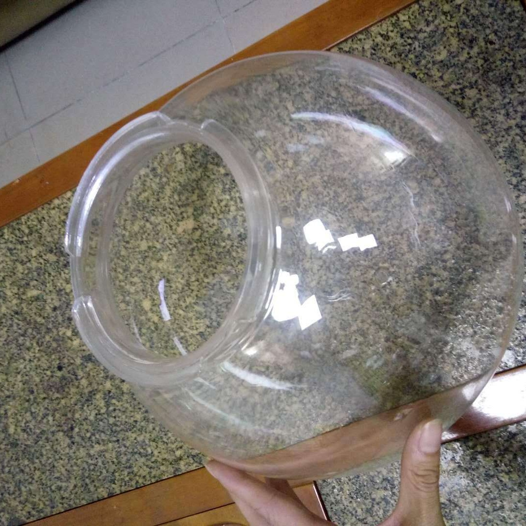 투명한 PMMA/PC 둥근 공 전등갓 야외 멀티 스타일 원형 조경 정원 램프