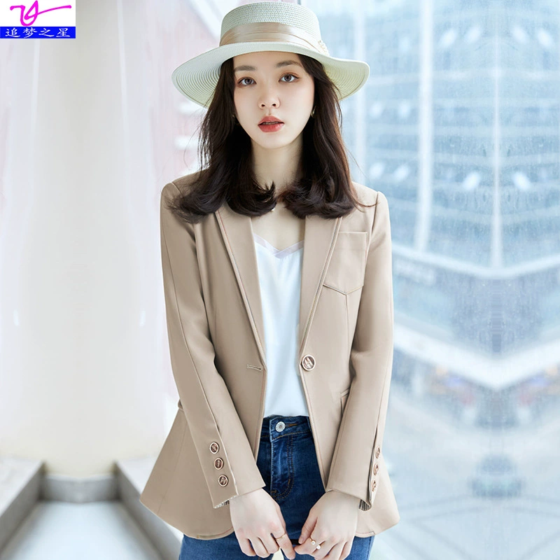 Demi-season classic suit jacket for leisure, fashionable overall, 2021 years