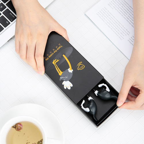 304 Stainless Steel Creative Mugs Stirring Spoon Bar Stirring Spoon Dessert Spoon Gift Set