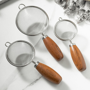 304 soy milk filter screen baby food supplement baby colander household kitchen baking flour egg juice residue separation
