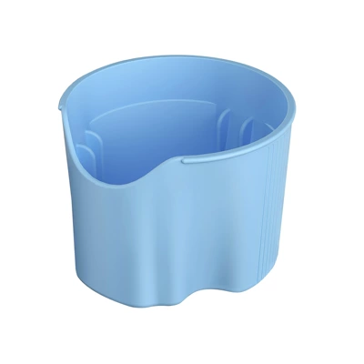 Card Slot Limiter Model3/X Car – Car cup holder/beverage holder - blue