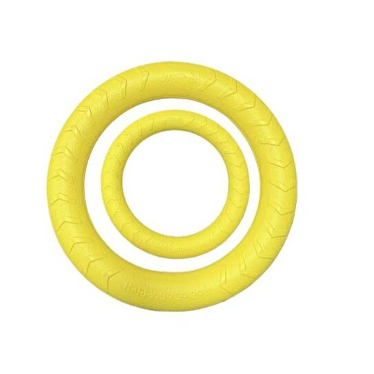 Dog Toy EVA Pet Outdoor Training Dog Frisbee Dog Toy Dog Bite Ball Throw Dog Pull Ring