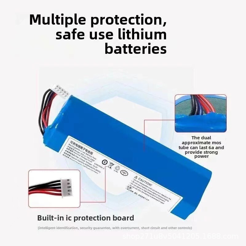 Suitable for Ecovacs Sweeping Robot T8 T5 T9 Max/Power/ T10 T20 X1 Full Range of Batteries