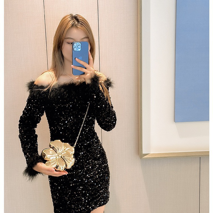 2025 nueva bolsa de cena transfronteriza flores bolsas acrílicas bolsas de mano damas cadenas bolsas de vestir bolsas de moda