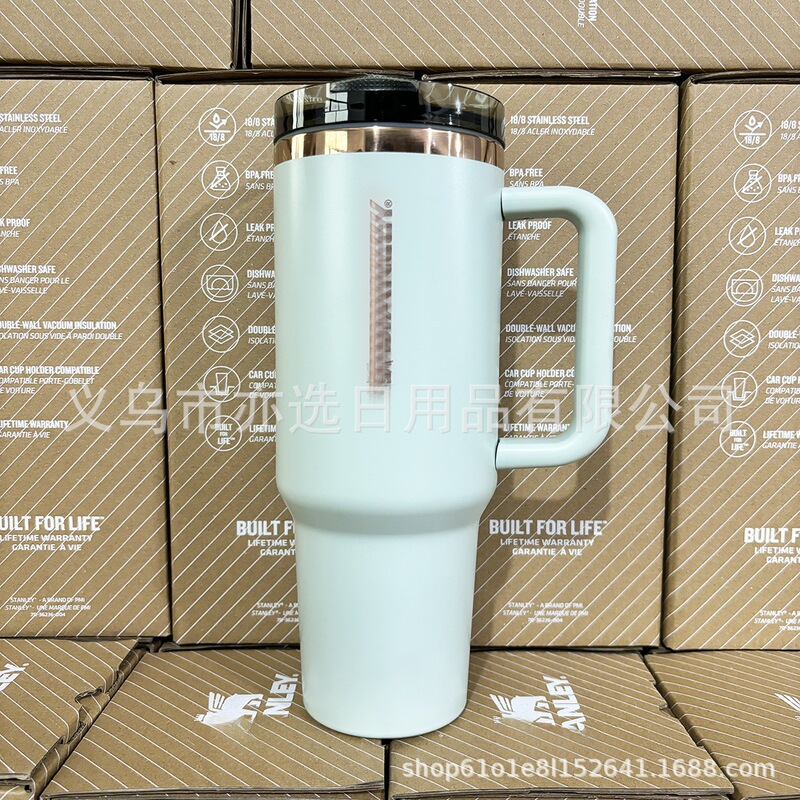 在庫あり 第三世代 第二世代 スタンレー（stanley）同型 40オンス 車載用カップ ハンドル付き 車載用保温カップ アイスバーカップ|undefined