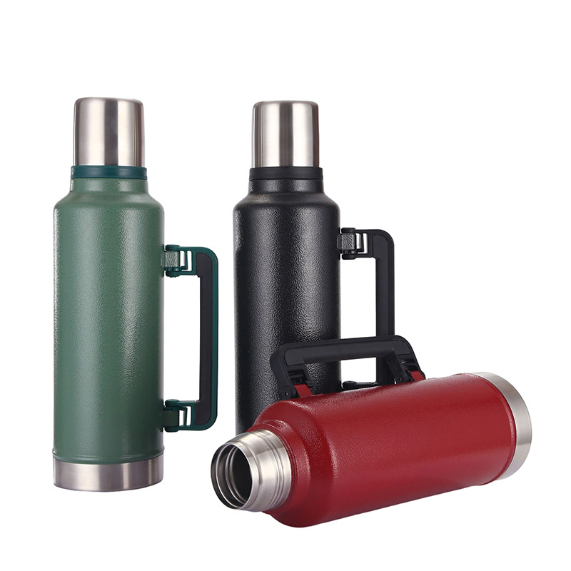 Deportes de té de acero inoxidable taza de agua al por mayor portátil logo gran capacidad al aire libre té Stanley taburete