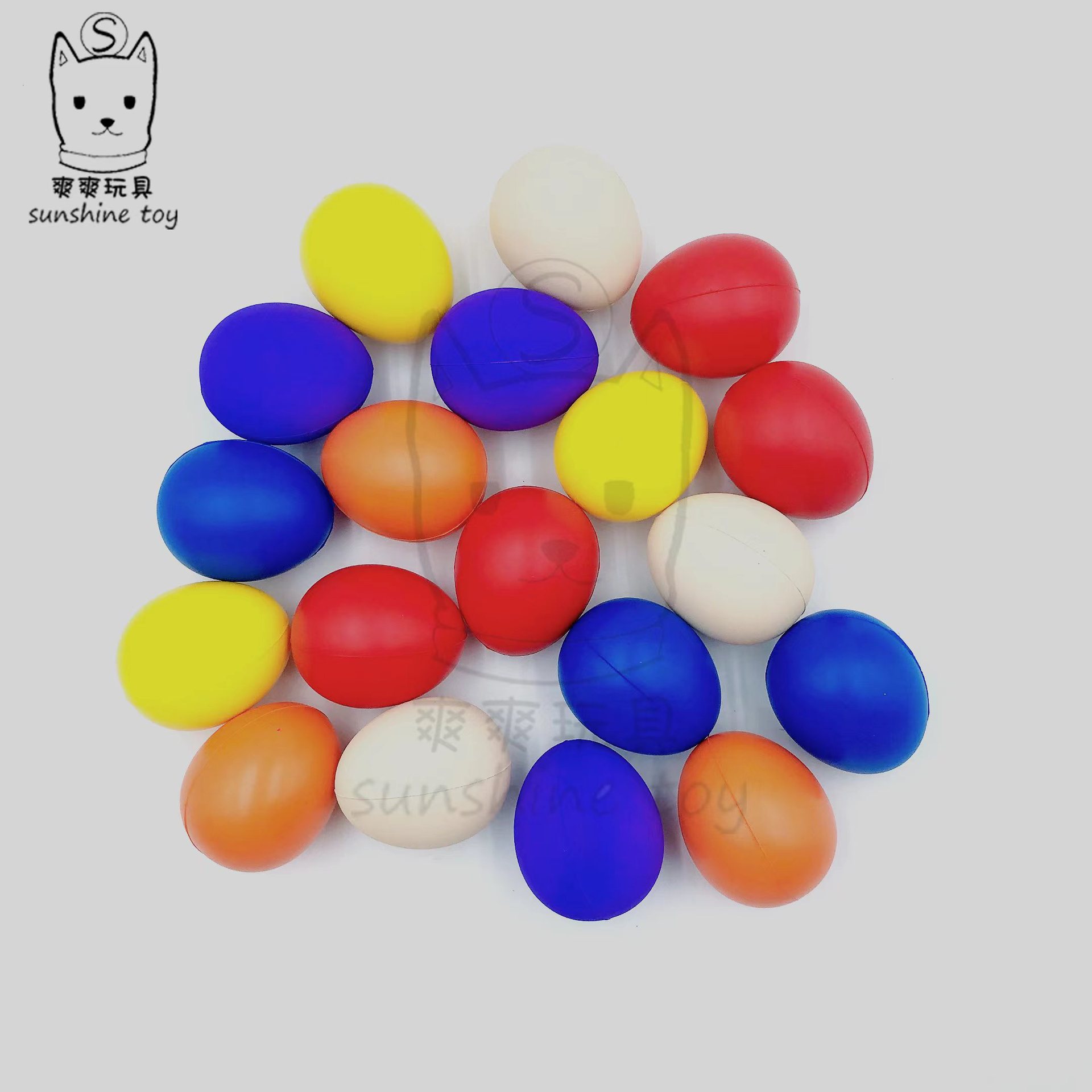 solid color polyurethane realistic toy
