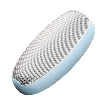 all seasons, electric vehicle seat cover, Electric car cushion - blue-border-silver-grid-sun-protection-and-heat-insulation-large-size-61-65cm