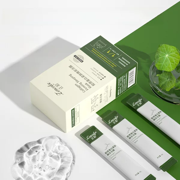 No-Wash Sleep Mask Night Hydrating Moisturizing Smear Yeast Essence Collagen Tightening Goodnight Frozen Mask Wholesale