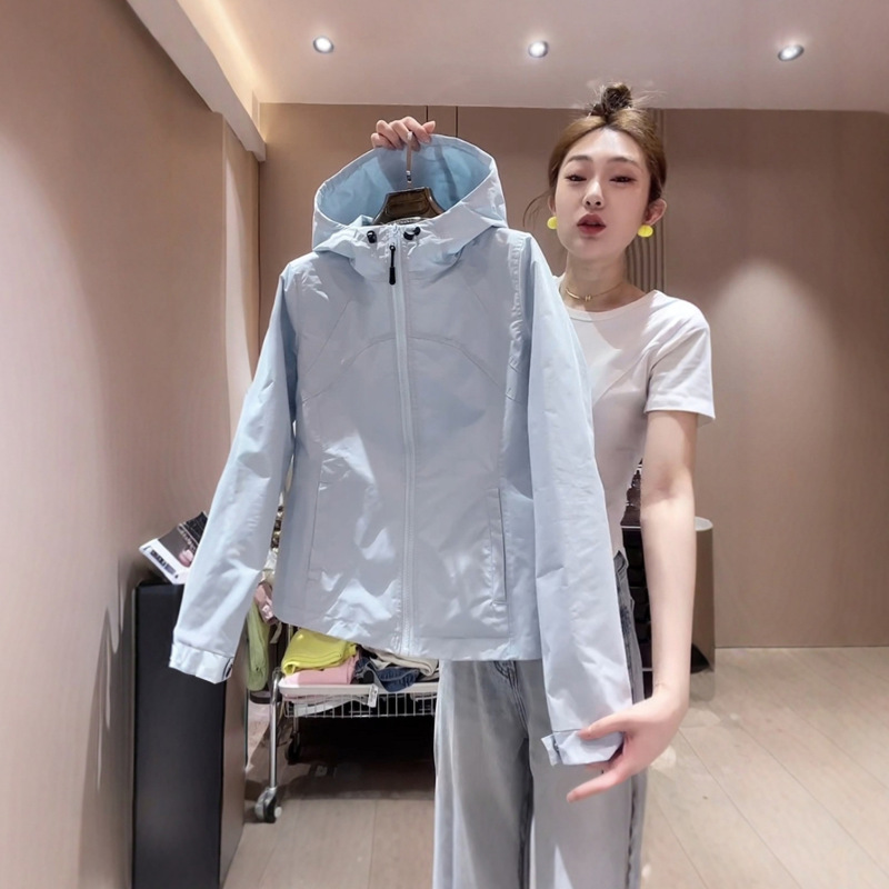 春夏薄款外套女短款小个子上衣新款女装收腰风衣夹克软壳时尚|undefined