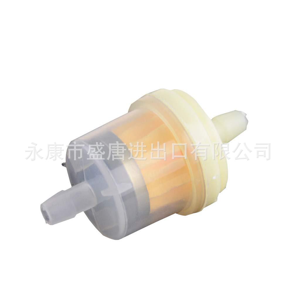 GOOFIT l red gasoline pipe with oil filter clamp spring total length 100cm outer diameter 8mm internal strength 4mm