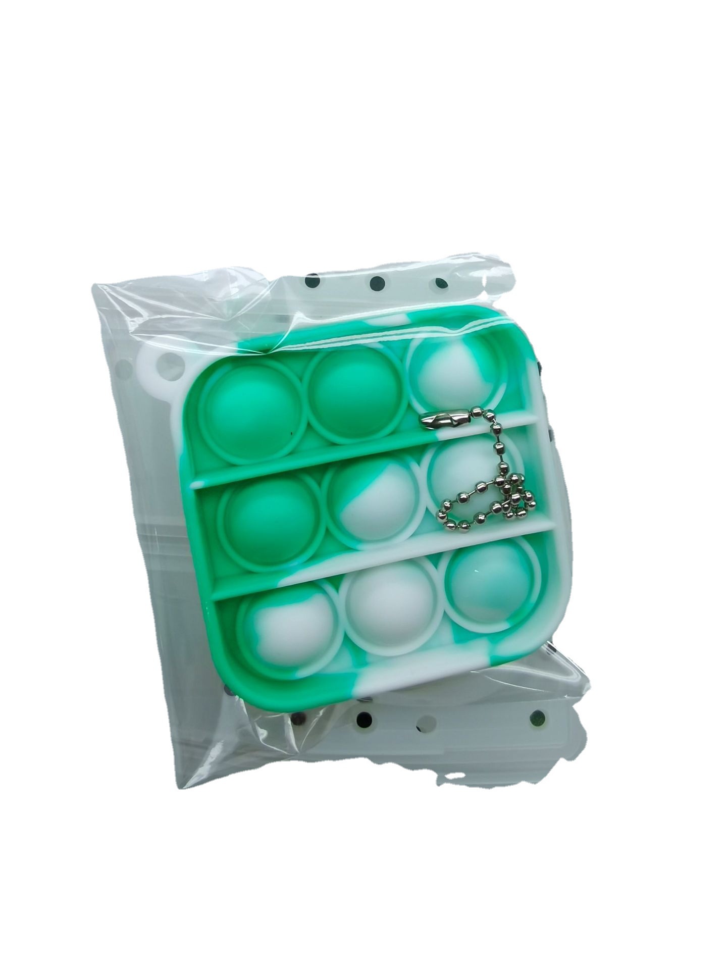 Hot sale mini burbujas de silicona reducción de presión juguetes roditorización pionero colgantes de llaver Mini pop it toys