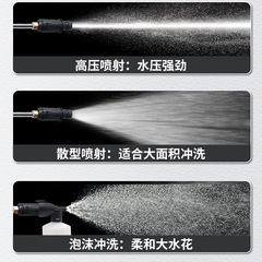 Factory Wholesale Car Wash Machine Household 220V High Pressure Portable High Power Adjustable Pressure Car Wash Nozzle Car Wash Gadget