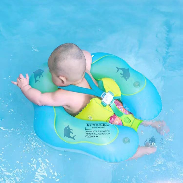 Inflatable summer travel swimming ring for swimming