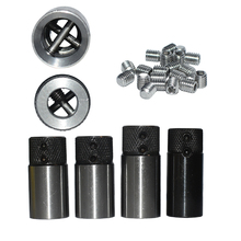 9YW木工排钻机快速接头钻套 套筒底座一字/十字套排钻钻头排