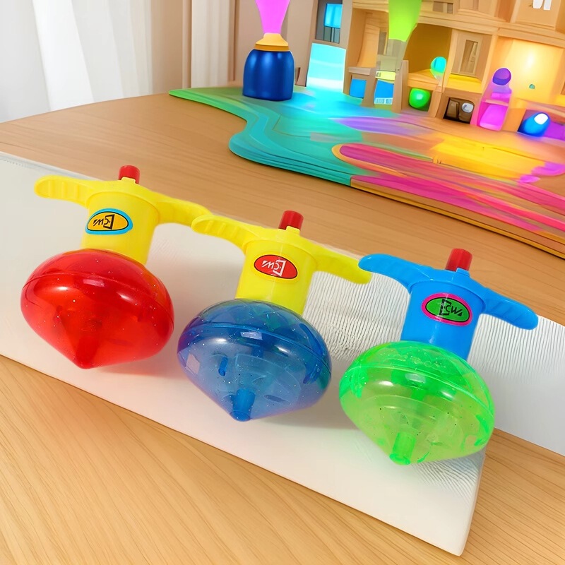発光回転ジャイロ新しい射出ジャイロカラフルなクリエイティブ子供のおもちゃ学生小さなギフト卸売|undefined