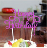 Jincong Paper Cake Banner Birthday Party Cake Account English Happy Birthday Cake Account