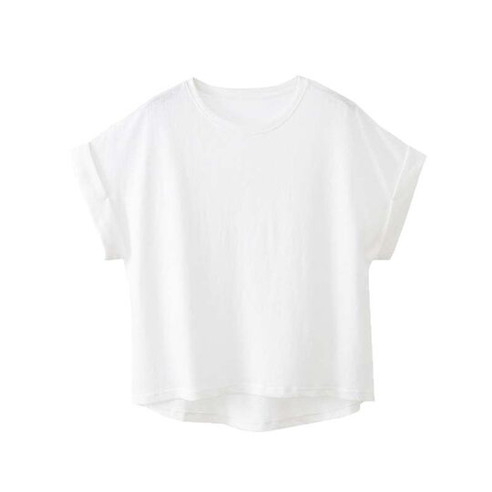 Yulu Hemp Cotton Short-sleeved T-shirt Yarn Comfortable Breathable Texture Summer Upgrade Fabric Cool Skin-friendly Flying Sleeves