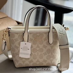 C家の新型city 15菜かごのクラシックミニトートバッグのプリントは斜めにショルダーして通勤します。