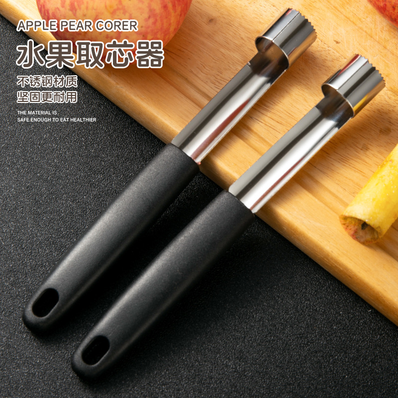 Dispositivo de extracción de núcleo de manzana, desnuclearizador de fruta de plástico, herramienta de extracción de núcleo de fruta, dispositivo de extracción de núcleo creativo, separador de corazón de fruta que ahorra mano de obra